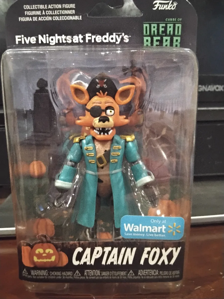 Funko Action Figure: Five Nights at Freddy's: Curse of Dreadbear - Captain  Foxy - Walmart Exclusive