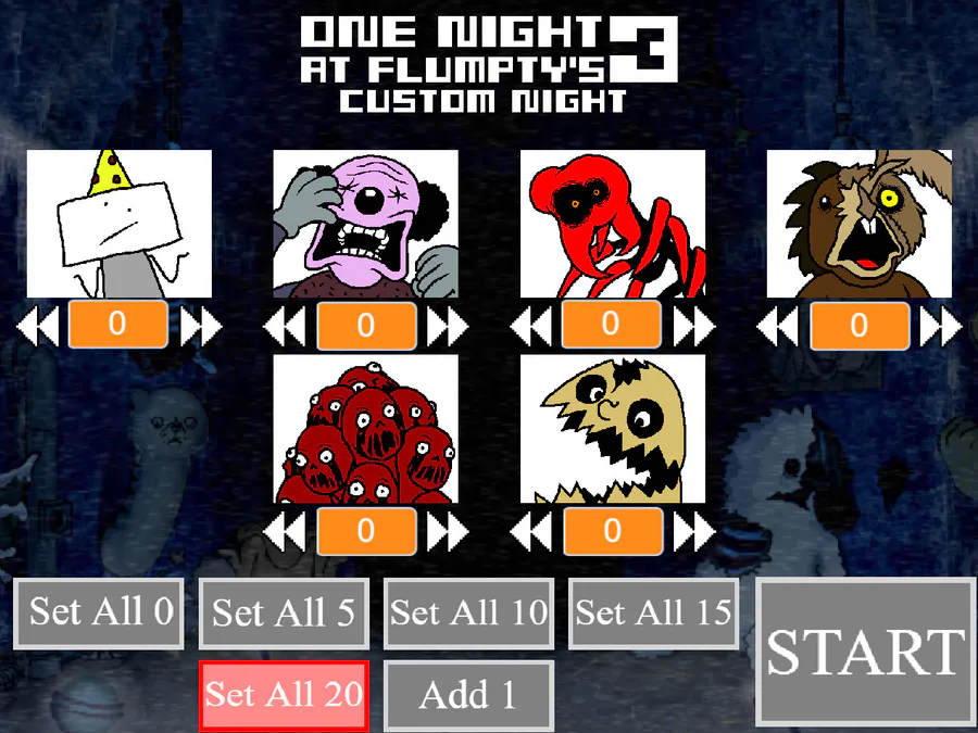 Five Nights at Freddy's 3 Custom Night (Fan-made) by Designumm - Game Jolt