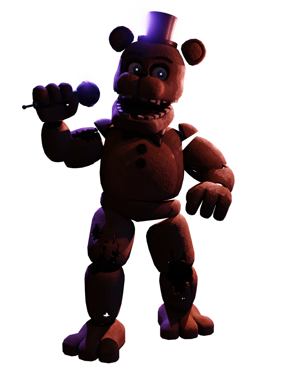 Stylized Withered Freddy model by me