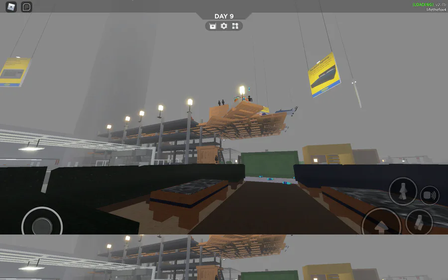 on the SCP-3008 game on Roblox, me and my friends managed to trap