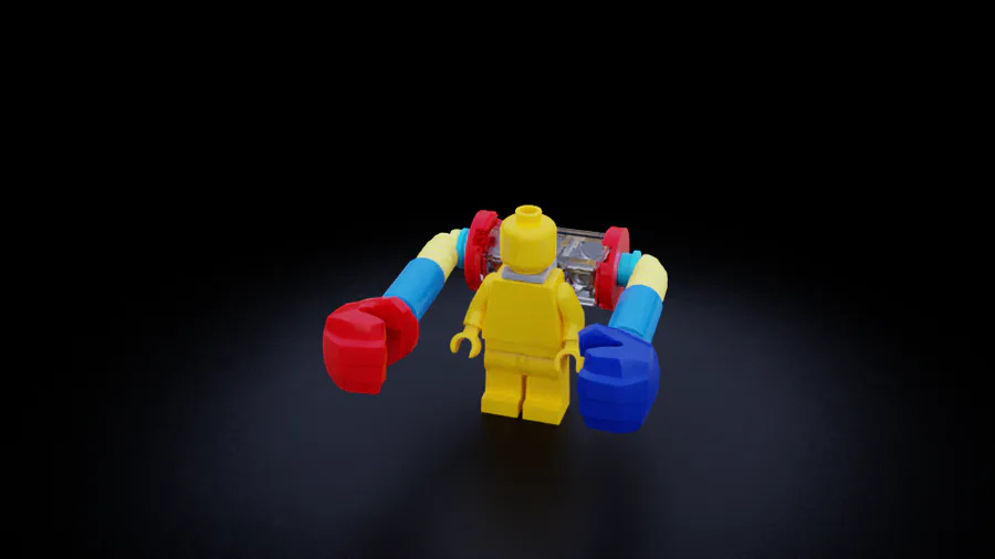 ArtStation - ALL LEGO GRAB PACK vs THE PLAYER