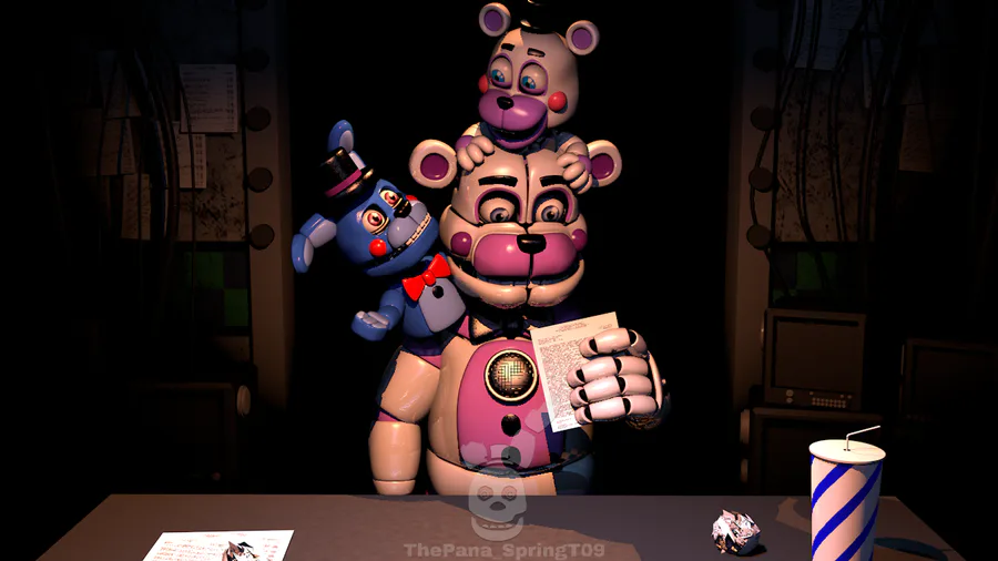 Aleksz. on Game Jolt: Withered Freddy in FNaF AR (Rebooted)