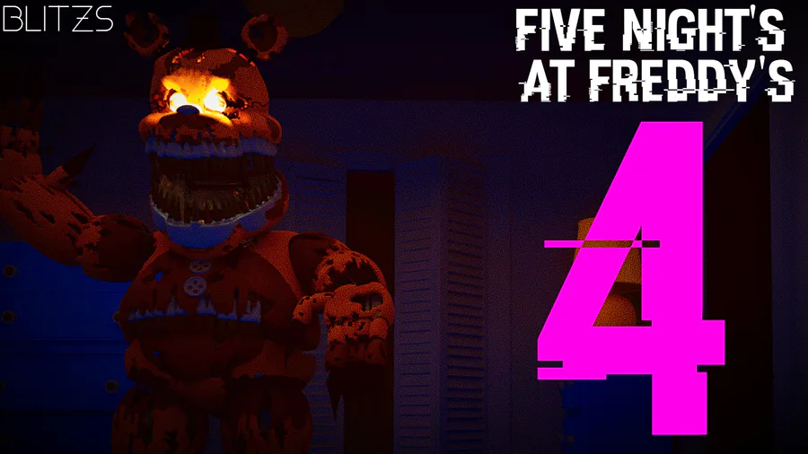 Fnaf 4 fan made (Scratch) Night 1 