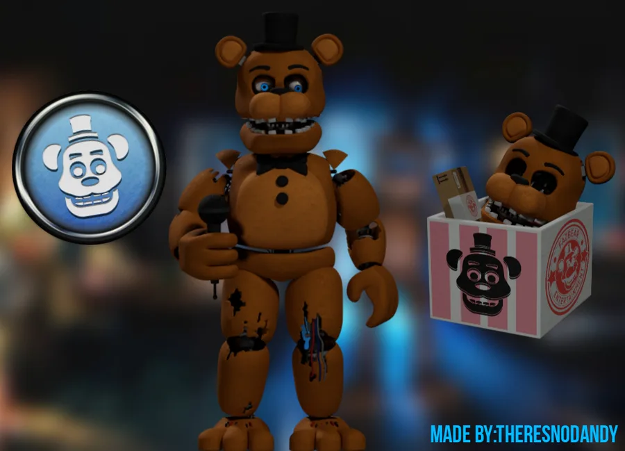 Aleksz. on Game Jolt: Withered Freddy in FNaF AR (Rebooted)
