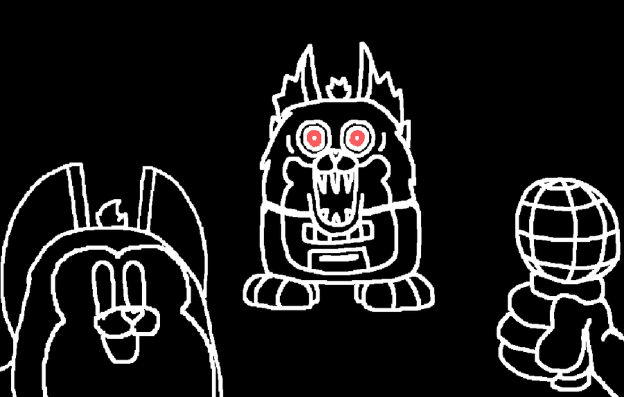 TheTrueColeye on Game Jolt: TattleTail fnf concept drawings.