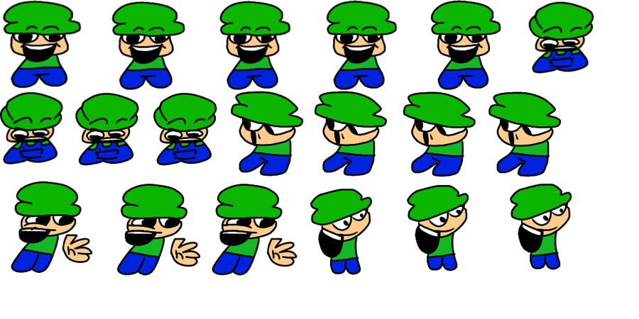 GAMECUBian FNF sprite sheet by GAMECUBian on Newgrounds