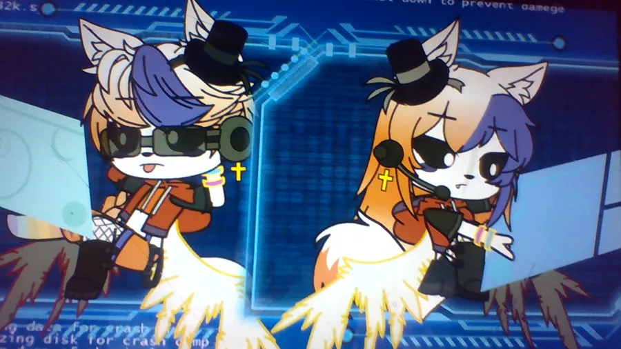 a•Lolbit•whit-a-Hat on Game Jolt: Just downloaded gacha nox I will remake  some of my character like i