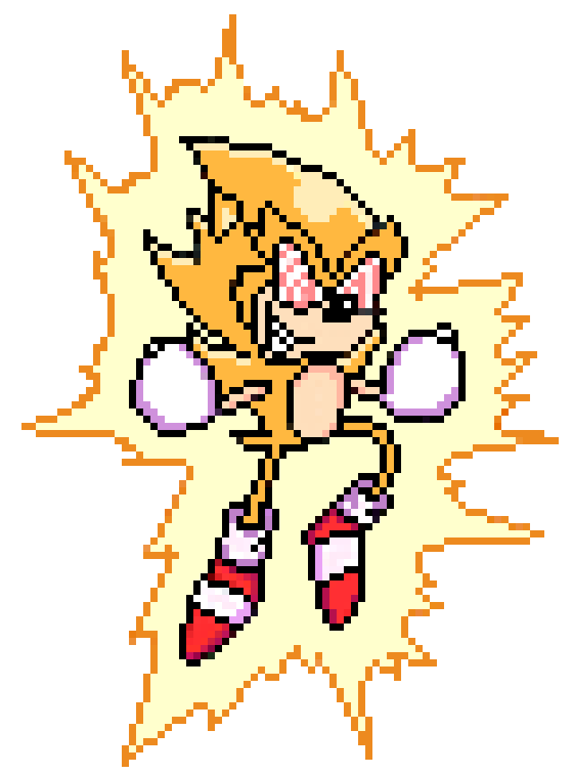 Pixilart - Super Sonic 3 0 by StarTyler