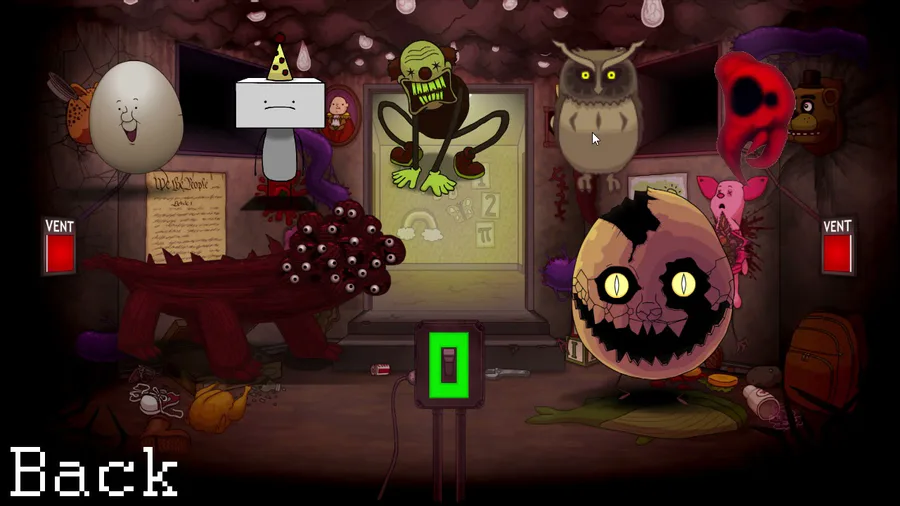 IULITM on Game Jolt: One Night at Flumpty's 1, 2, 3 ALL JUMPSCARES  SIMULATOR [ONAF 1,2,3