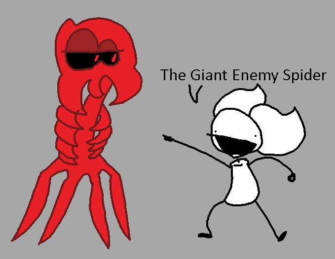 FNF vs Giant Enemy Spider Mod But It's Mommy Long Legs 