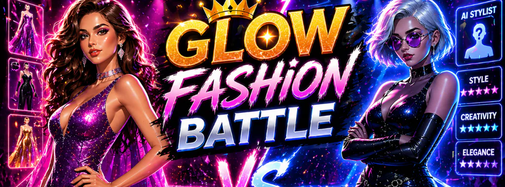 Glow Fashion Battle  Dress Up & Runway Game by JohnClark_d116 - Game Jolt