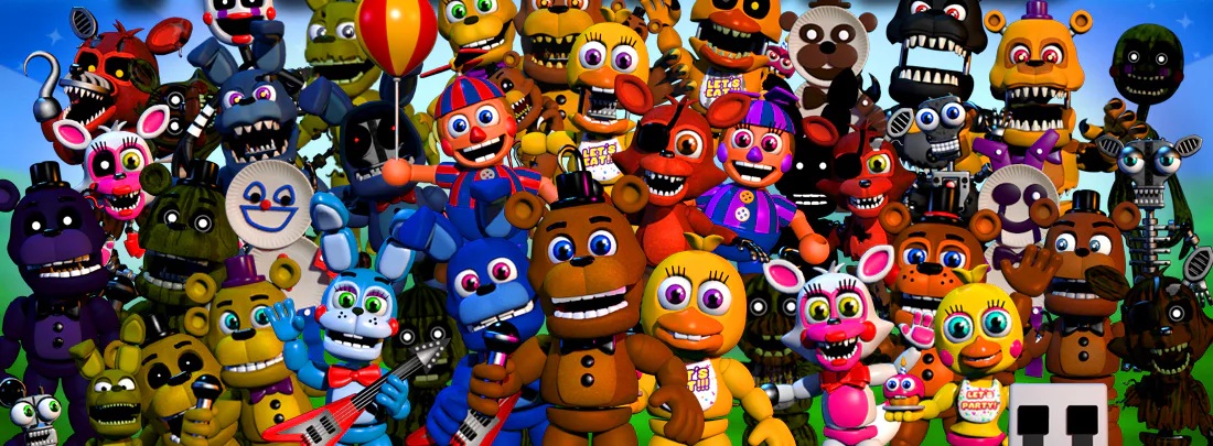 FNAF WORLD REDACTED无解说全流程+所有奖杯。（玩具熊世界篇重制版