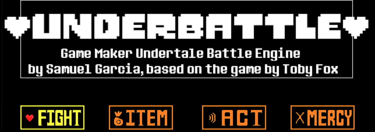 Undertale, Made With GameMaker