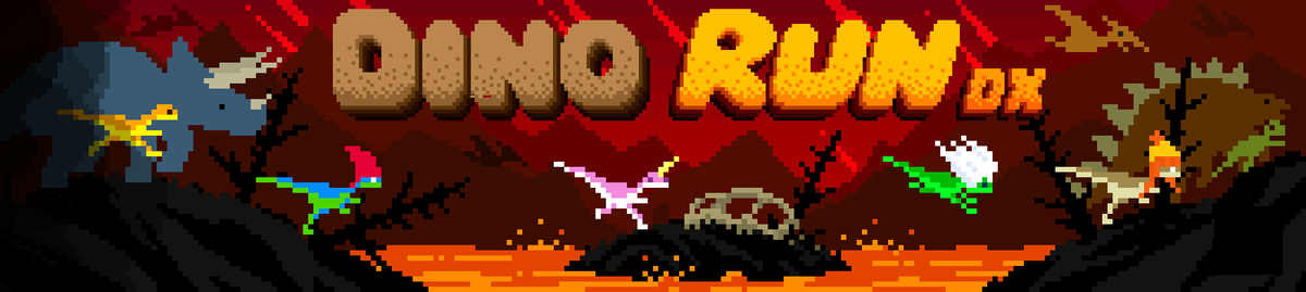 Dino Run DX by Pixeljam Games - Game Jolt