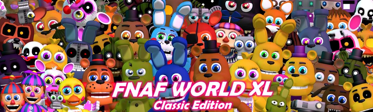 FNaF World - 100% Full Playthrough (Hard, All Clocks, All Endings, &  Characters) (No Commentary) 