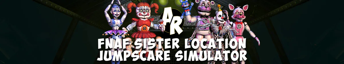 Five Nights at Freddy's 1-5 Jumpscare Simulator (FNAF 1 - 4 & FNAF SISTER  LOCATION) 