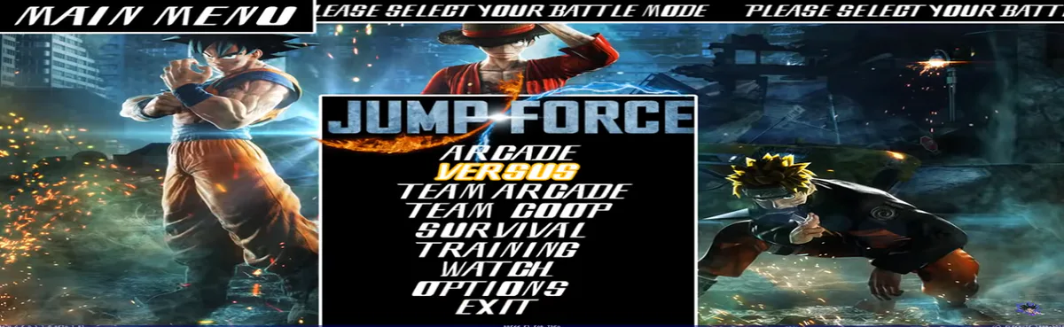 RELEASE‼️ JUMP FORCE MUGEN APK V.8 Full Character 