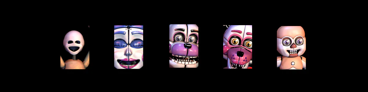 Fnaf sister location all characters