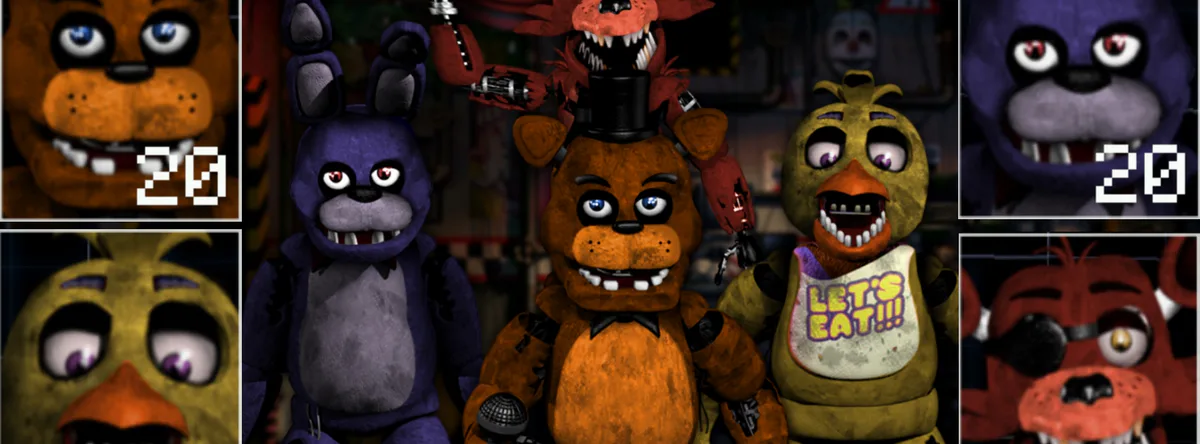 FNaF World: Classic Withered Animatronics Complete! (Mod) 