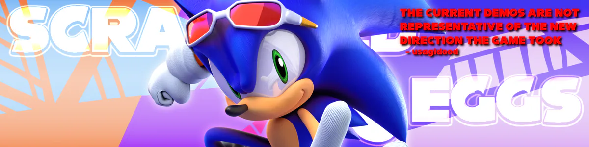 Salee on Game Jolt: Super Shadow kicks Hyper Sonic into the water