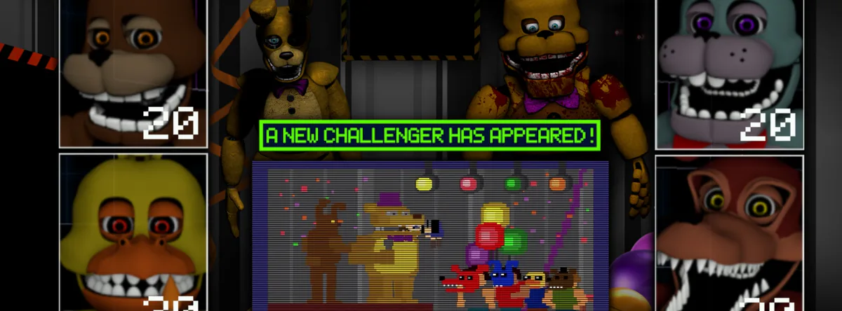 Ultimate Custom Night - Fixed Nightmare Animatronics + Fredbear's Family  Diner office (Mod) by NIXORY - Game Jolt