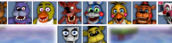 FNaF World: FNaF 2 Classic Toy Animatronics Complete! (Mod) 