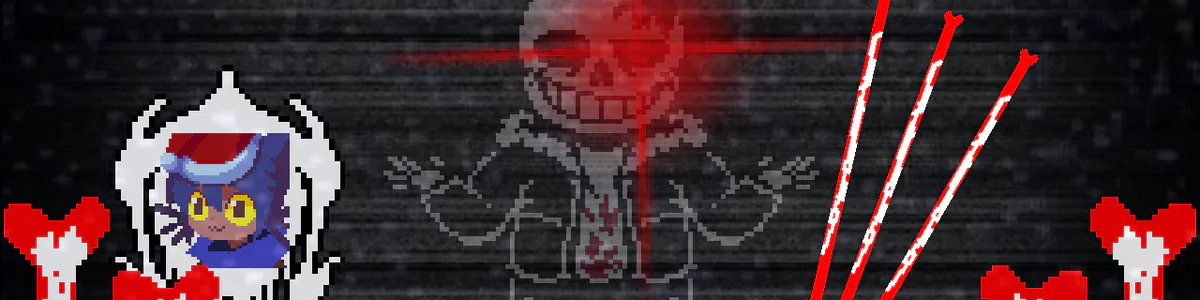 sans Simulator」一位up竟然将三邪骨给杀死了……Horror sans