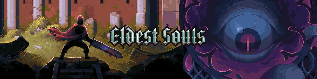 Pixel-art boss-rush game, Eldest Souls, releases on July 29th