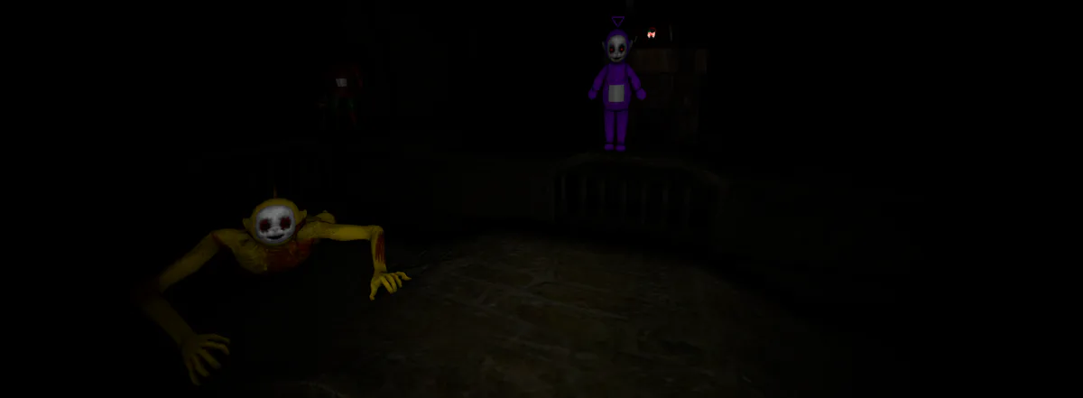 SLENDYTUBBIES: Having a good time with a stupid horror game
