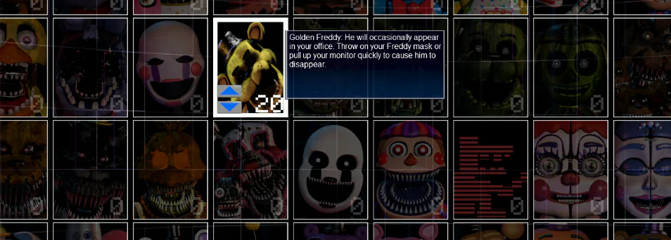 GOLDEN FREDDY PLAYS: Ultimate Custom Night - Android Edition