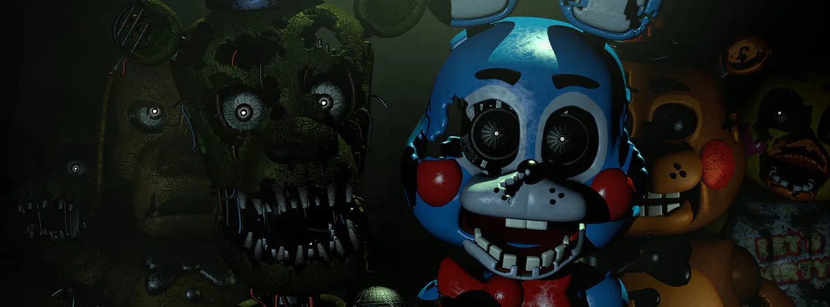 ANIMATRONICS DE FNAF 6 SÃO ENCONTRADOS EM FNAF 3