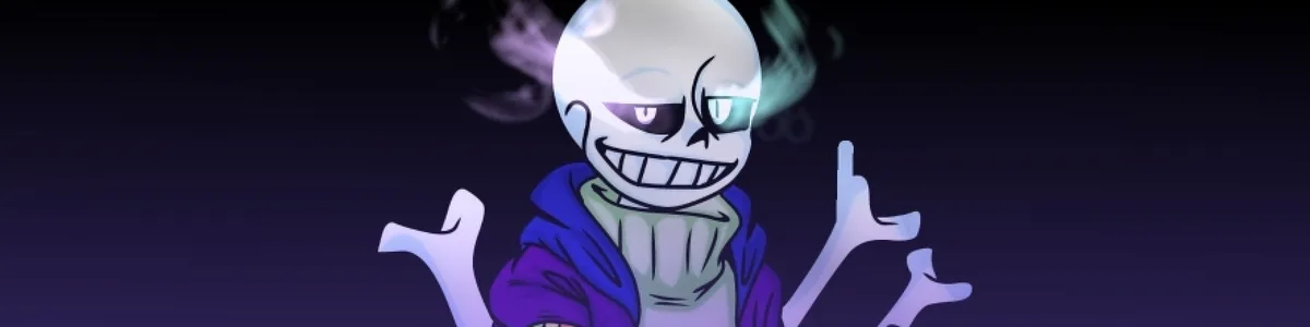 Underchoice Sans Battle Phase 1 Undertale Fangame by EeveeLing