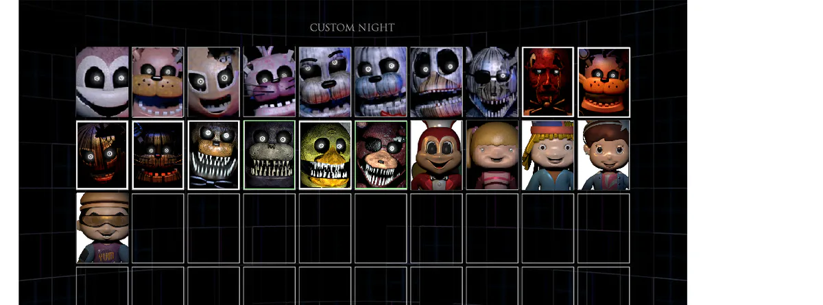 FNAF Ultimate Custom Night Android by PeyTronicGames - Game Jolt