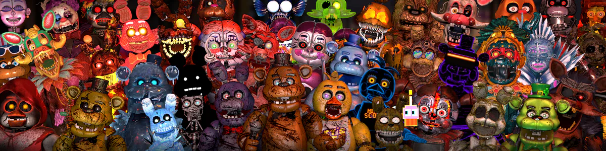 Tudo desbloqueado em Fnaf Ar!!!! 