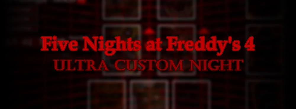 Five Nights at Freddy's 1 Ultra Custom Night by astaceres. - Game Jolt