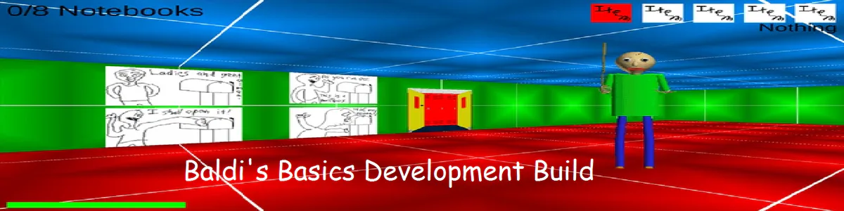 Baldi's Basics Development Build: Play Free Game Online