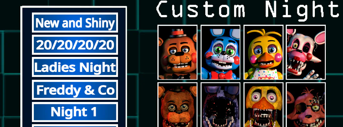 Ultimate Custom Night 2 by TeamAbrevation - Game Jolt