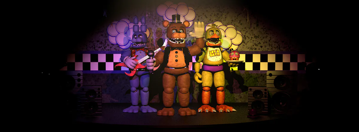 Teasers for 'CASE 85', an upcoming FNAF free-roam fangame. Soon