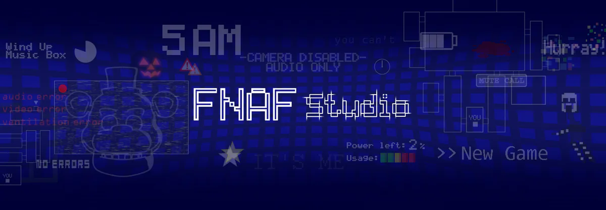 A little menu UI I wanted to make for FNAF if it ever had a