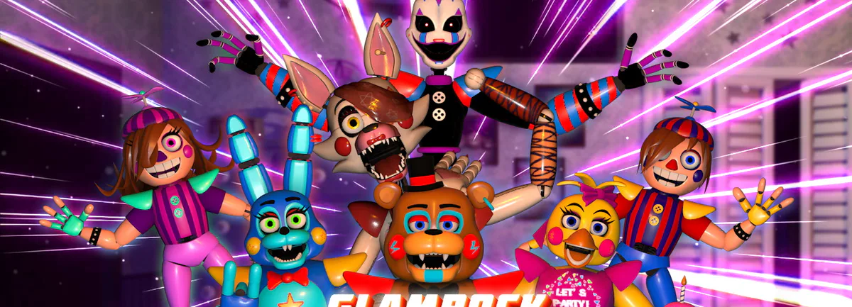 Xander2907 on Game Jolt: [SFM/FNAFSB] All glamrock animatronic