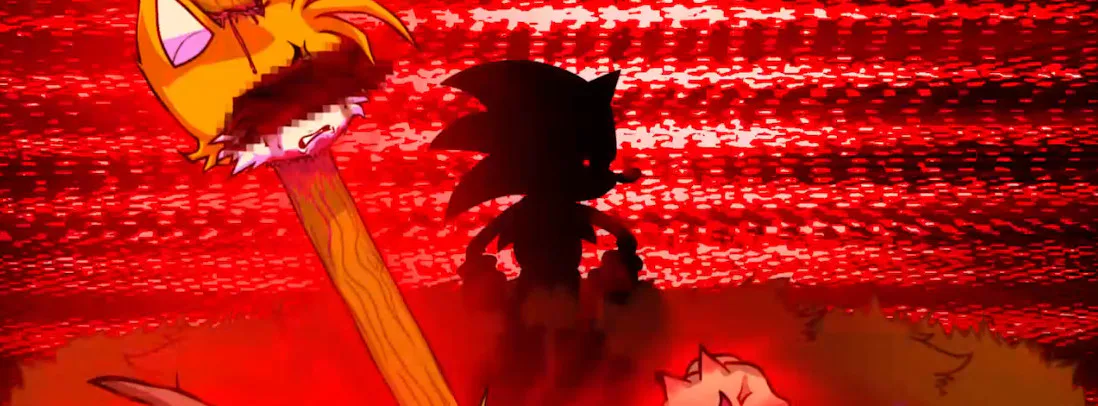 Fleetway Super Sonic vs Sonic.EXE