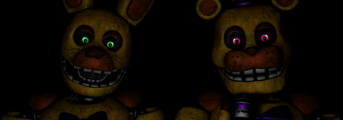 All Of The FNAF Characters Fredbear's Diner to Fazbear Fright