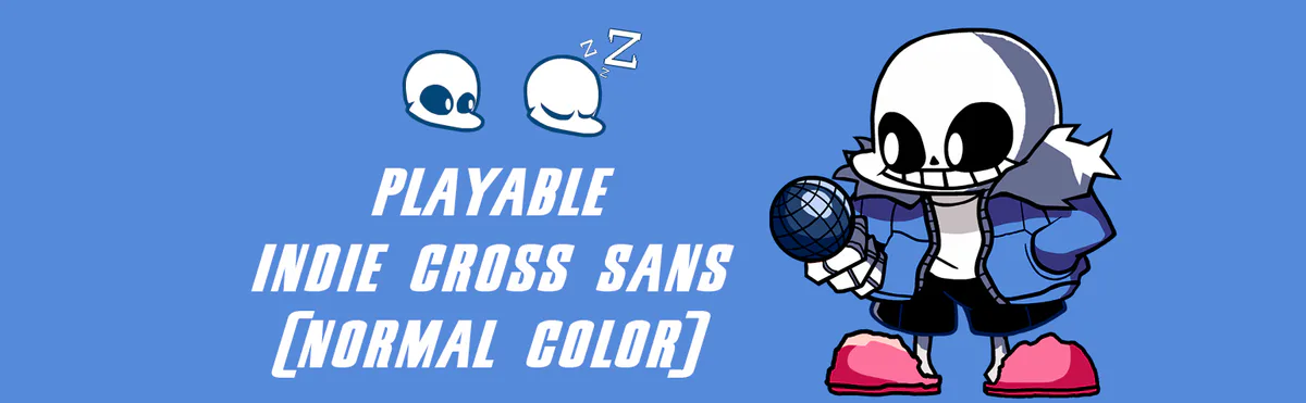 Sans FNF INDIE CROSS