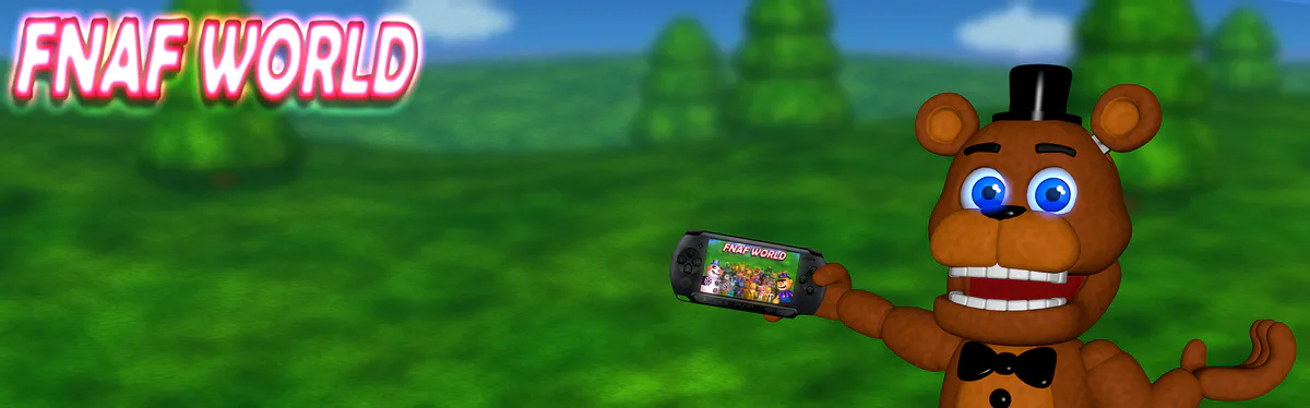 FNAF WORLD ALPHA - (PSP) by NazDev32