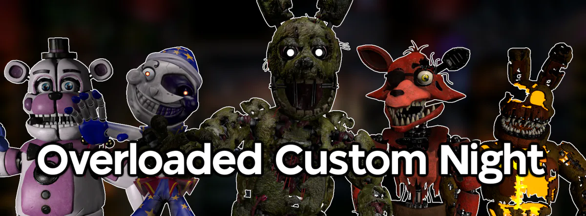 FNAF: Ultimate Custom Night by TextWall on Newgrounds