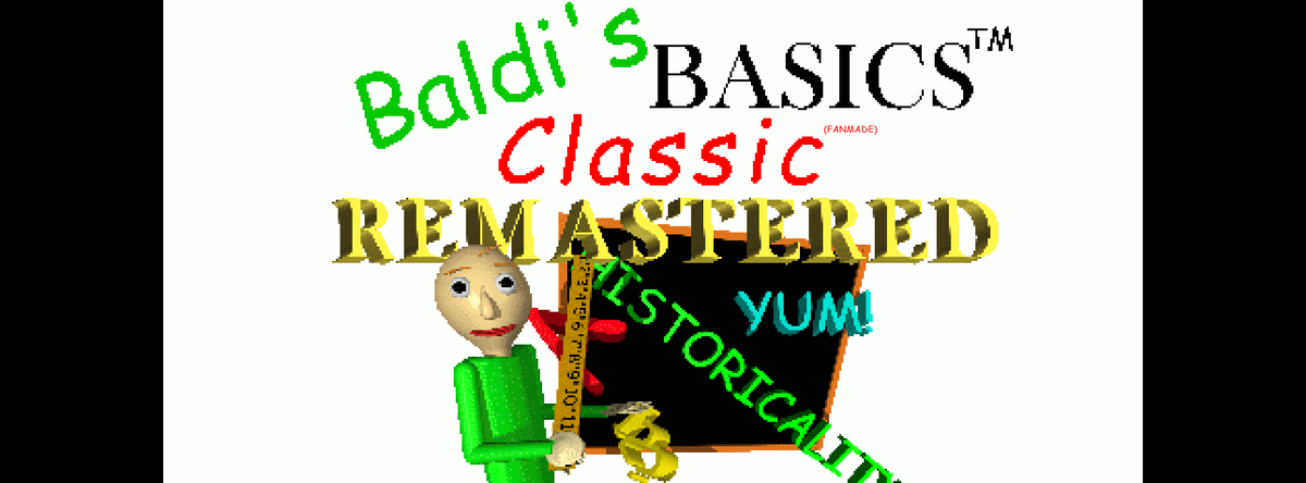 Baldi's Basics Plus Console Cover Arts (FANMADE) 