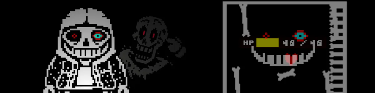 UNDERTALE - Sans Fight Animation (UNFINISH) 