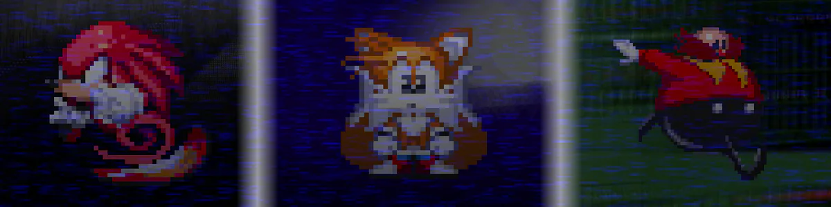 Dark Sonic Vs Sonic.Exe - Animation Rewind