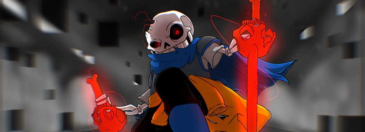 Underswap Sans Fight - Physics Game by thegreenfiretruc