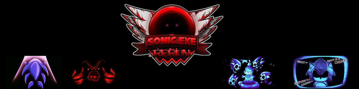 Sonic exe the Concept Maker on Game Jolt: Fnf vs Sonic Exe Rerun